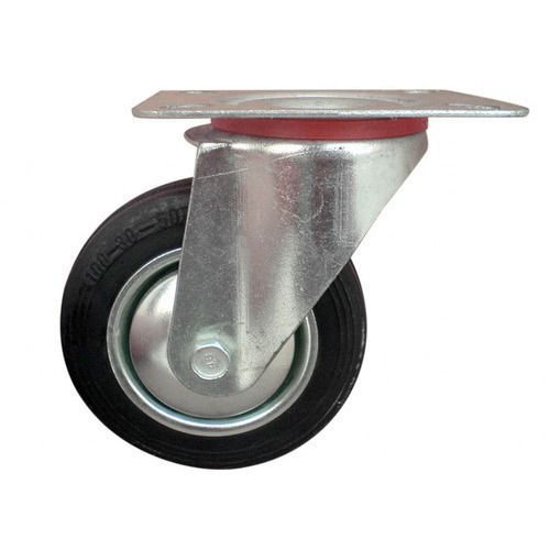 Pure Rubber Caster Wheels - Premium Quality Rubber, Advanced Technology Design | Faultless Quality Assurance