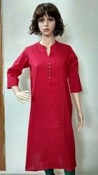 Anti Wrinkle Trendy Look Ladies Kurti