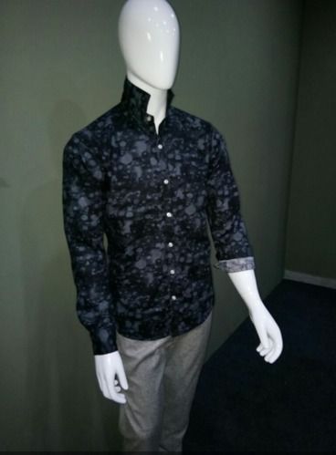 Cotton Party Wear Men Shirt Chest Size: Custom