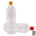 PET Transparent 1 Ltr Water Bottle