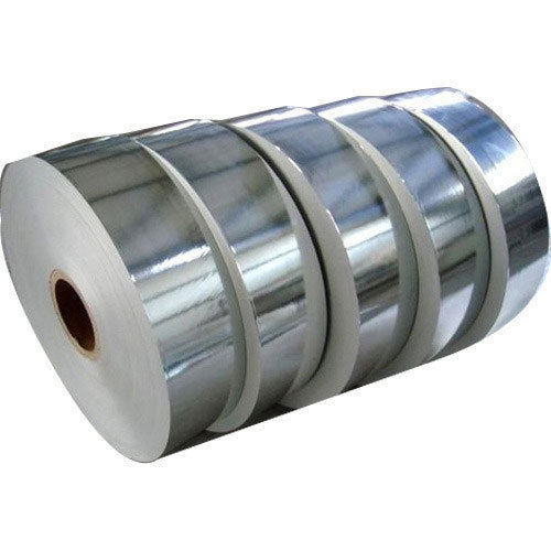 silver laminated paper roll