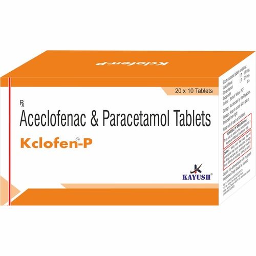 Kclofen - P (Aceclofenac & Paracetamol) Tablet