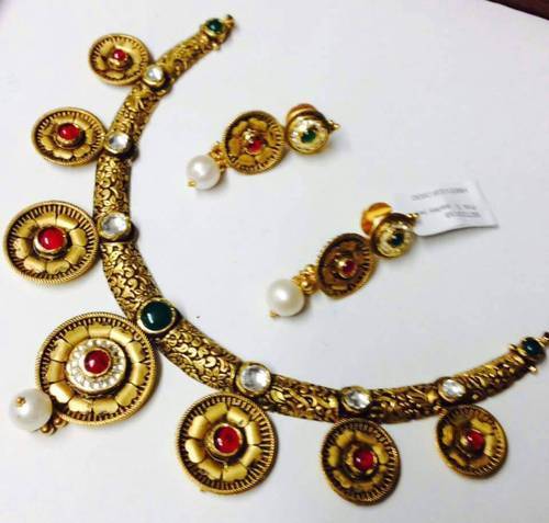 Elegant Kundan Meena Jewellery