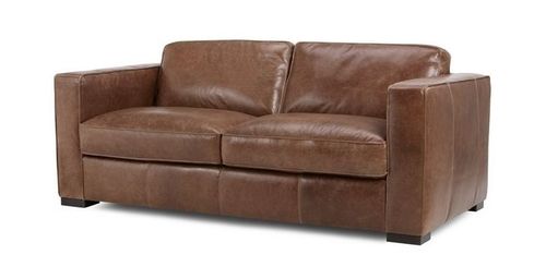 Genuine Soft Leather Sofa