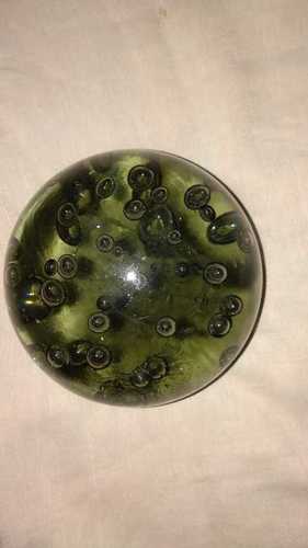 Glass Ball Paper Weight