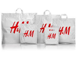 H and M Shopping Bag