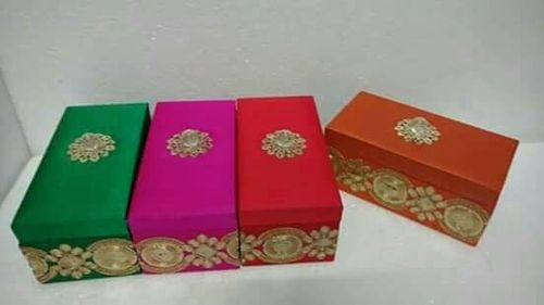 MDF Embroidered Dry Fruit Boxes
