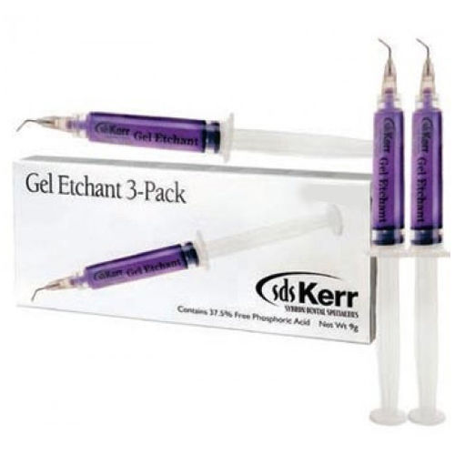 Kerr Gel Etchant 37.5% Phosphoric Acid Pack of 3 Syringe
