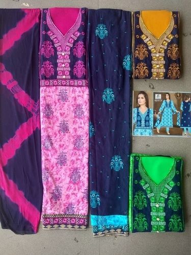 Printed Cotton Cambric Salwar Suit