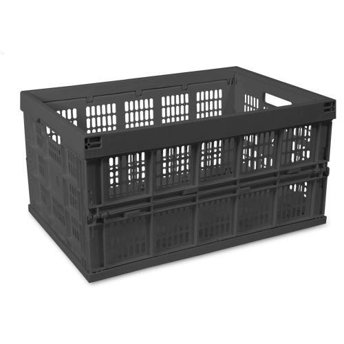 Grey Color Plastic Crate