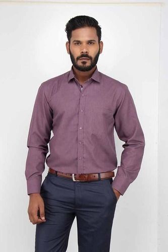 Poly Mens Cotton Shirts