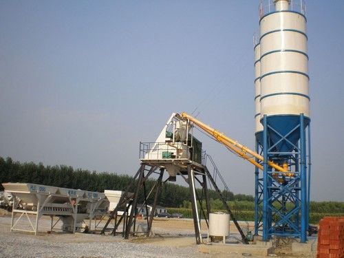 HZS50 Stationary Concrete Batching Plant