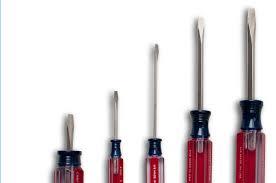 Many Sizes Screw Drivers