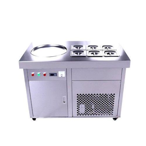 Pan ice cream maker hot sale