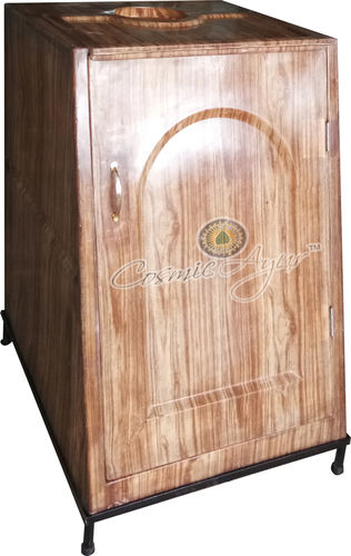 Steam Bath Chamber Sitting Type Fiber (Wooden Design)