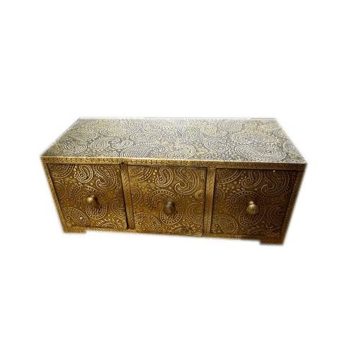 Brass Fitted Drawer Chest