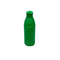 Circular Green HDPE Bottles