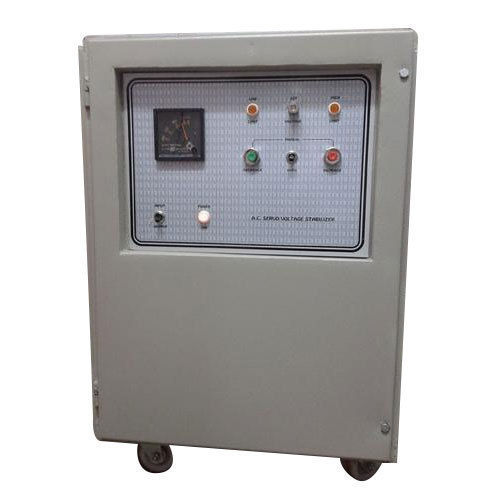 Three Phase Auto Servo Controlled Voltage Stabilizer Current: Ac Watt (W)