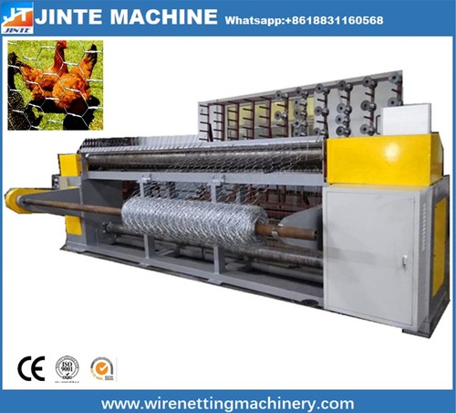 Automatic Hexagonal Wire Mesh Netting Machine