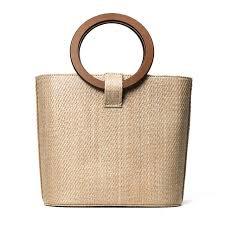 Wooden Handle Carry Bags