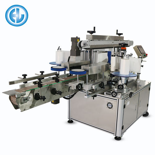 Double Sides Automatic Labeling Machine For Square Bottle