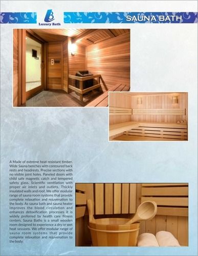 Durable Commercial Sauna Bath