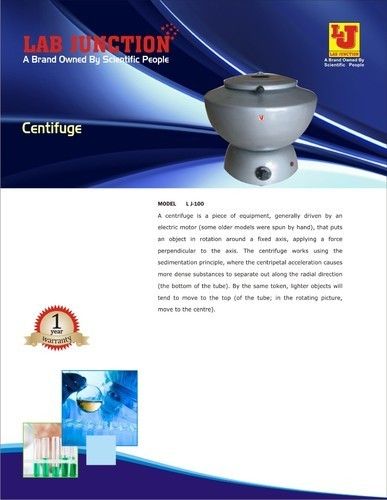 Highly Durable Centrifuge Machine (Model Lj 100)