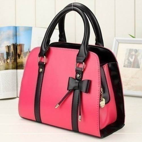 Pink Trendy Look Hand Bag