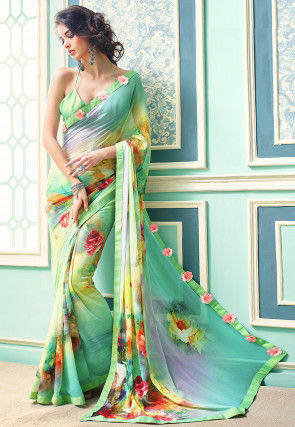 Designer Fancy Partywear Saree