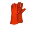 Red Color Industrial Welding Safety Gloves
