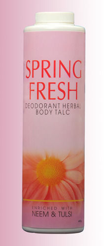 Spring Fresh Herbal Deodorant Body Talc