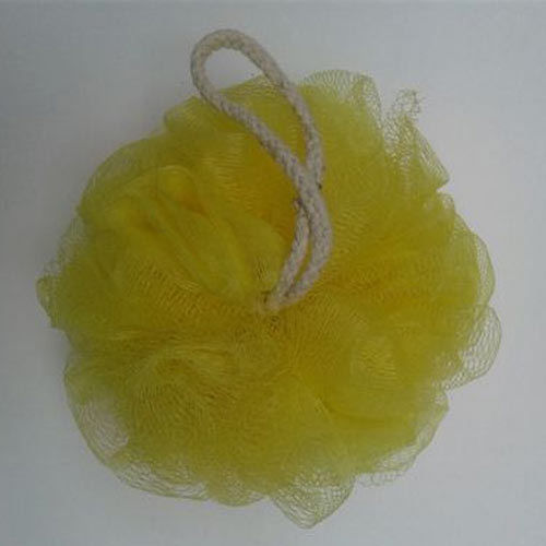 Yellow Color Body Bath Loofah