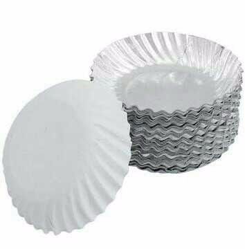 Disposable Quarter Size Paper Plates - Custom Size , Durable and Environmentally Friendly Design, Lightweight Material