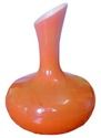 Orange Glass Vase 