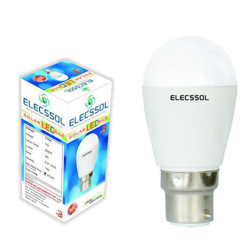 Solar LED Bulb (3 Watt ABS)