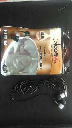 Mobile Earphones And Headphones - Black