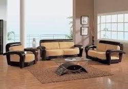 Beautiful Wooden Sofa Set