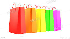Colorful Paper Carry Bag