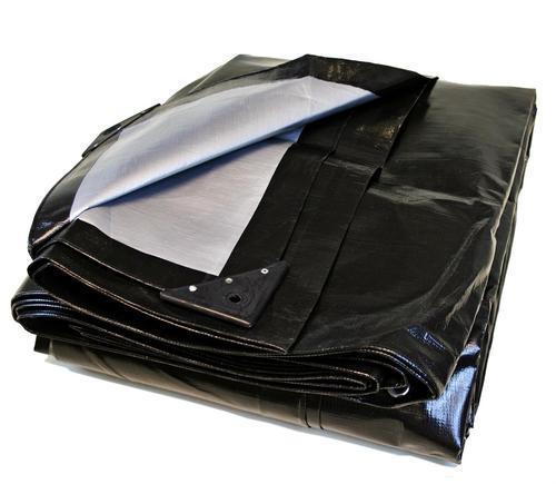 Black Color Waterproof Tarpaulins