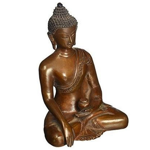 Gautam Budha Copper Statue