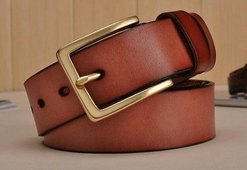 Leather Men'S Designer Belts at Best Price in Agra