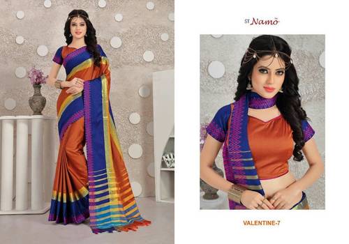 New Designer Silk Cotton Saree