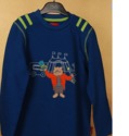 Printed Kids Boys T Shirt - Cotton Blend Customized Size Any Color | Modern Style Cool Pass No Fade Printed Pattern