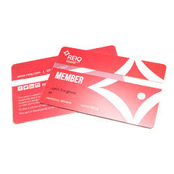 Pvc Plastic Loyalty And Membership Cards