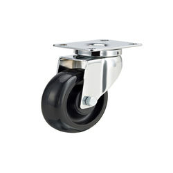 Chrome Plating Black Stainless Steel Caster Wheel