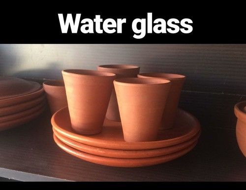 Clay Water Glass