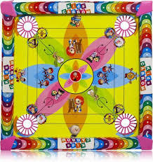 Colorful Plastic Carrom Board Designed For: Children