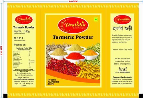 Fresh Organic Turmeric Powder