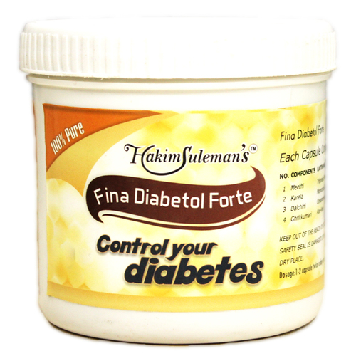 Hakeem Suleman Khan'S Fina Diabetol Forte at Best Price in Bengaluru | Saha  Health And Herbal Llp