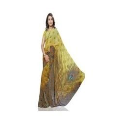 Highly Demanded Crepe Sarees